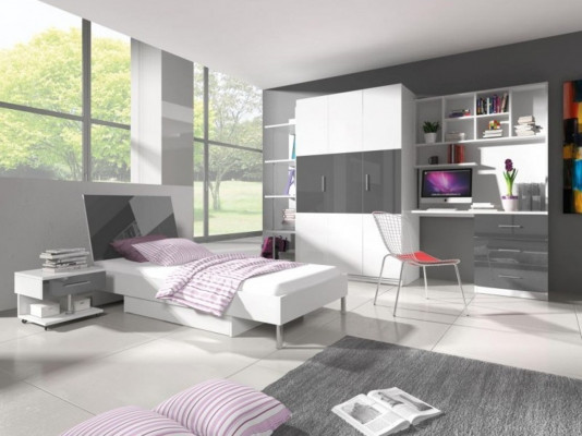 Grijze kast Kasten Kledingkast Hoogglans Kledingkasten Kinderkamer