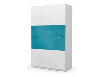 Kast Kledingkast Hout Kast Ontwerp Blauw Kledingkasten Kinderkamer