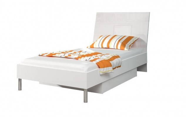 Bed + nachtkastje - Slaapkamermeubels Kinderkamer bedden Zwart 2-delige set Nieuw