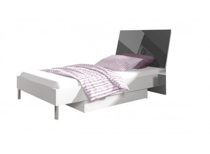 Kinderkamer Bed Slaapkamer Bedden Eenpersoonsbed Single Jeugdkamer Grijs Hout