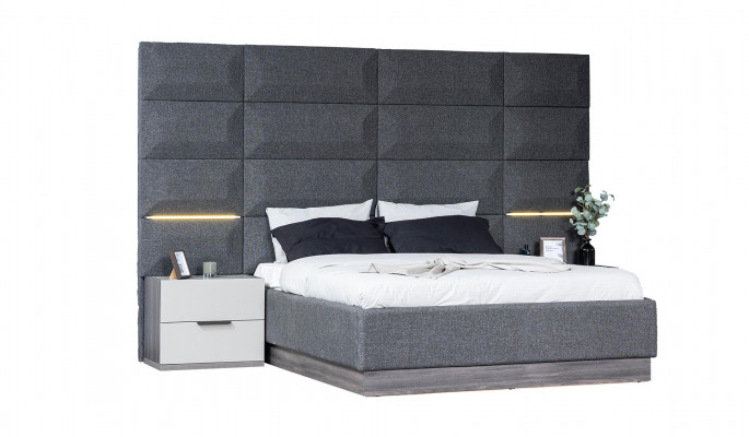 Bed Tweepersoonsbed Bedden Meubels Inrichting Nieuwe meubels Design Hoogglans Slaapkamer