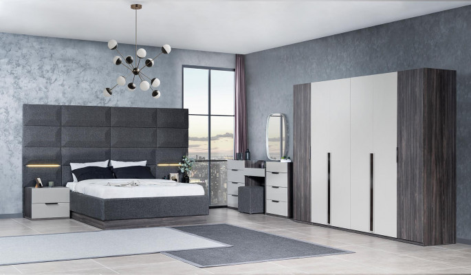 Bed Tweepersoonsbed Bedden Meubels Inrichting Nieuwe meubels Design Hoogglans Slaapkamer