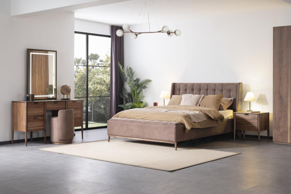 Hotelmeubilair Console Set 2x nachtkastje bijzettafel voor slaapkamer.
