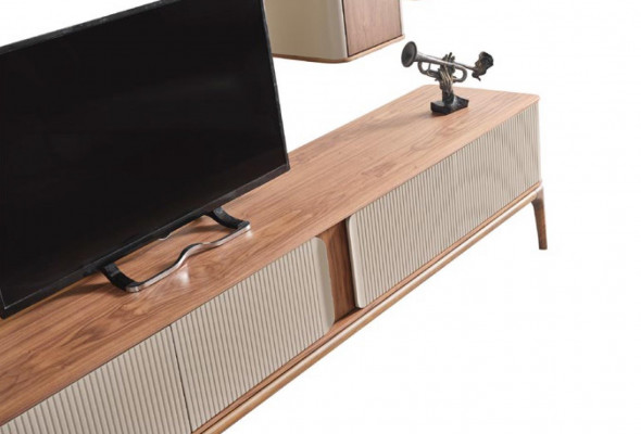 Een chique tv-meubel voor uw woonkamer in moderne stijl.