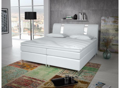 Boxspringbed Box Hotel Bed met Visco & Matras Leren Bed Bedden Tweepersoonsbed