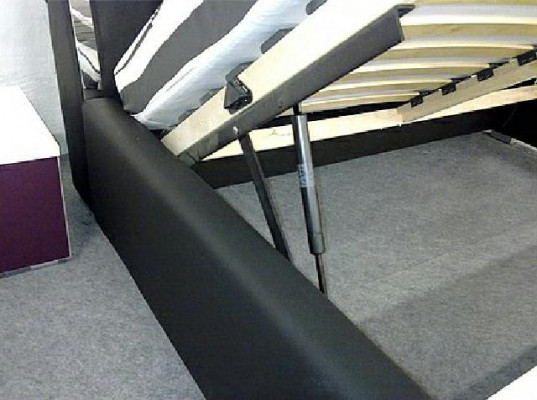 Lit Cuir Rahmen Van 140/160/180x200cm Gewatteerd Design Dubbel Gemaakt IN EU