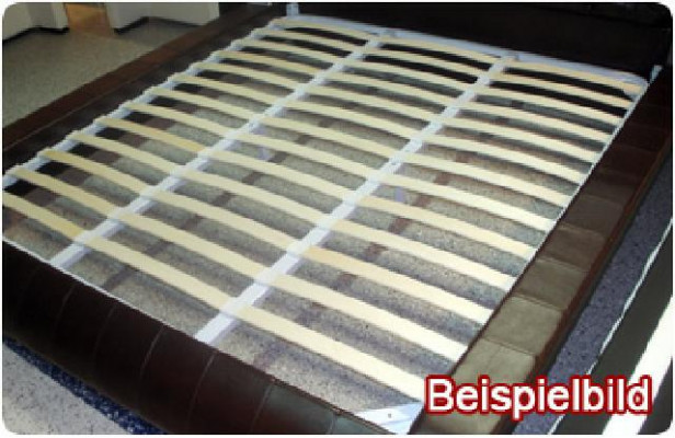 Lit Cuir Rahmen Van 140/160/180x200cm Gewatteerd Design Dubbel Gemaakt IN EU