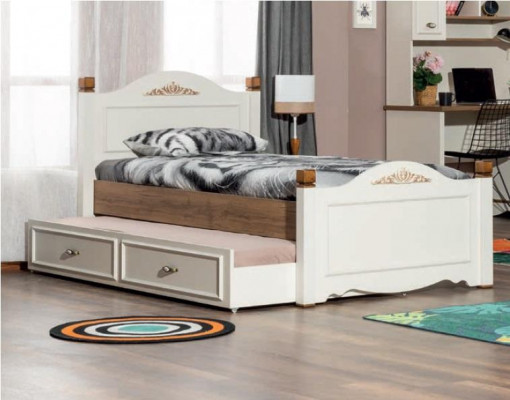 Kinderbed Kinderkamer Bed Slaapkamer Ontwerp Luxe Meubels Hout Jeugdkamer
