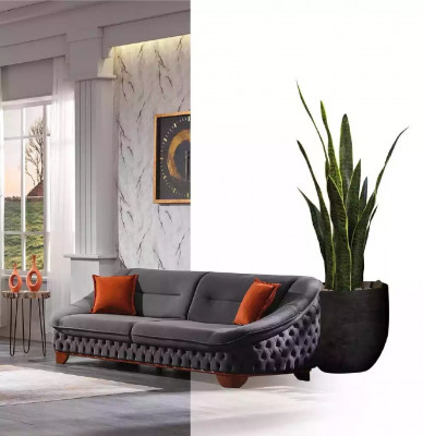 Sofa set 3+3+1 zitbank Chesterfield woonkamer compleet 3-delig