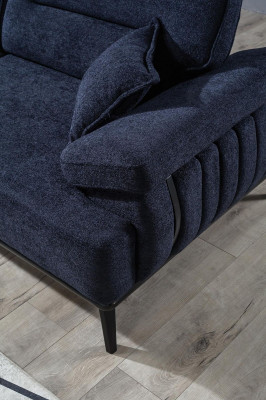 Luxe bankstel 3-zits designbanken gestoffeerde moderne zitmeubels nieuw meubilair bank