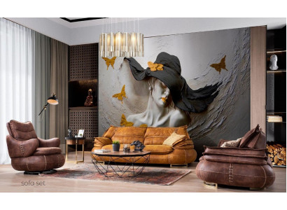 Sofaset 3+1+1 zits Ontwerp Bank Banken Modern 3-delig
