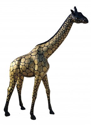 Ontwerpersbeelden Moderne decoraties Tuin Giraffe Standbeeld Sculptuur Sculpturen