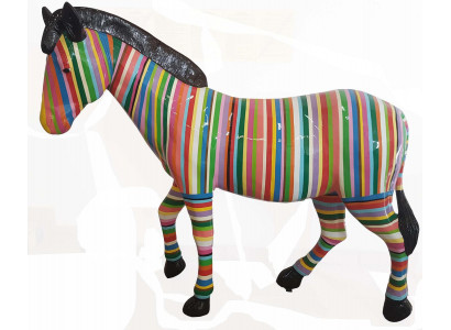Abstract figuur standbeeld tuinbeelden decoratie standbeelden sculpturen paard deco