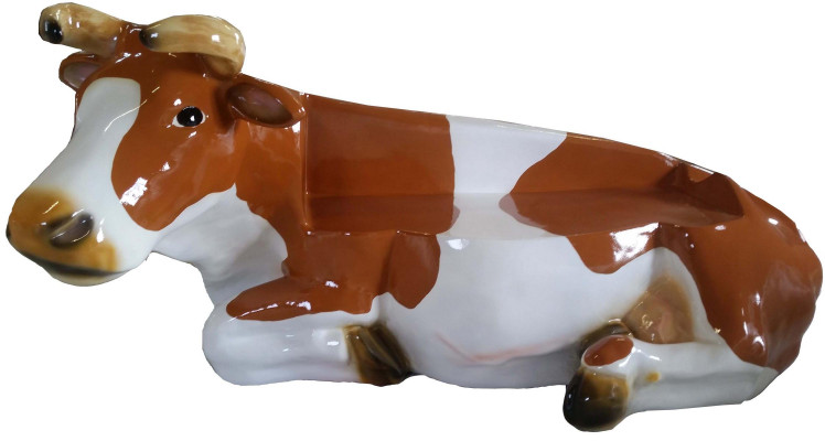 Ontwerper Abstract Modern Figuur Rund Koeien Koe Decoratie Tuin Sculpturen Dieren Nieuw