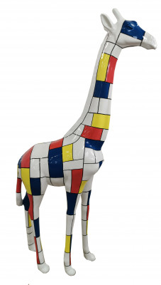 Designerfiguren Moderne decoraties Tuin Giraffe Standbeeld Sculptuur Sculpturen