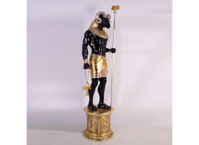 Ontwerper Figuur Moderne Figuren Decoratie Egyptische God Khnum Sculpturen Nieuw