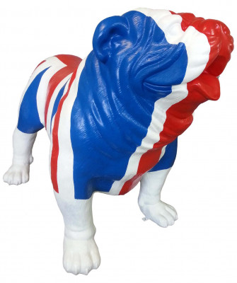 Ontwerpfiguren sculpturen Moderne buldogbeeld decoratiesculpturen Hond Nieuw