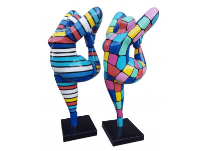 Ontwerper Abstracte figuren Moderne decoraties Figuur Vrouw Beeldhouwwerk Beelden