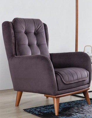 Chesterfield stoel Relax Club bankfauteuil zits bank gestoffeerde meubels bruin