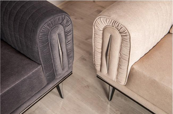 Driepersoons bank bekleding inrichting 3 zitplaatsbanken zwart meubilair
