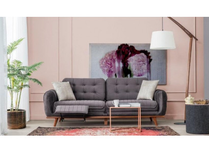 Driespanige bankbank bekleding meubels multifunctionele bankbanken banken 216cm