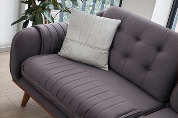 Driespanige bankbank bekleding meubels multifunctionele bankbanken banken 216cm