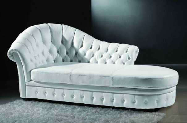 Chesterfield Chaiselounge Ligstoel Chaise Woonkamer Bank Sofa Lounge