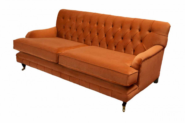 Driepersoons bank 3 zits stof Chesterfield modern ontwerp woonkamer bankstel