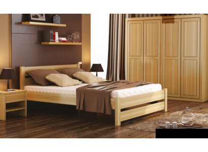 Slaapkamer set compleet 5-delig. Bed Echte nachtkastjes Massief houten meubels Nieuw