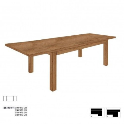 Echt hout massief tafel 180x90cm eiken massief houten eettafel meubels