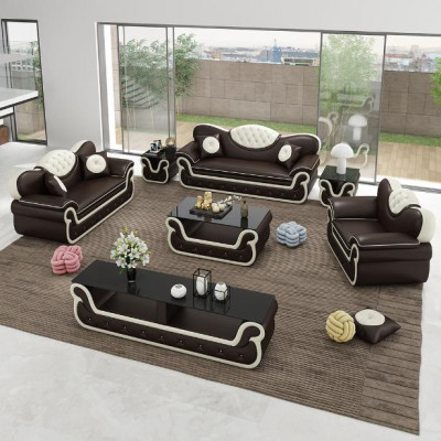 Compleet set bankstel 7-delig. Zit sideboard design woonkamergroep zitgroep.