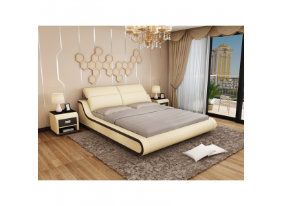 Bedekking decoratief ontwerp luxe dubbel hotelbedden 180x200cm slaapkamer.