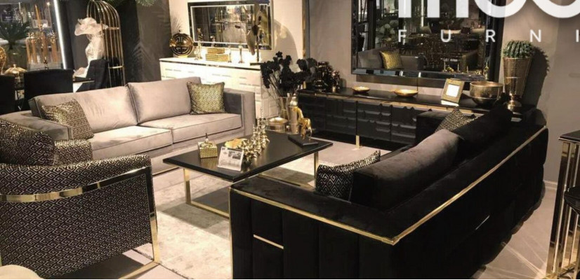 Ontwerp Fauteuil Luxe Klassiek Modern Leunen Textiel 1-zits Meubelen Eenzitter Bank