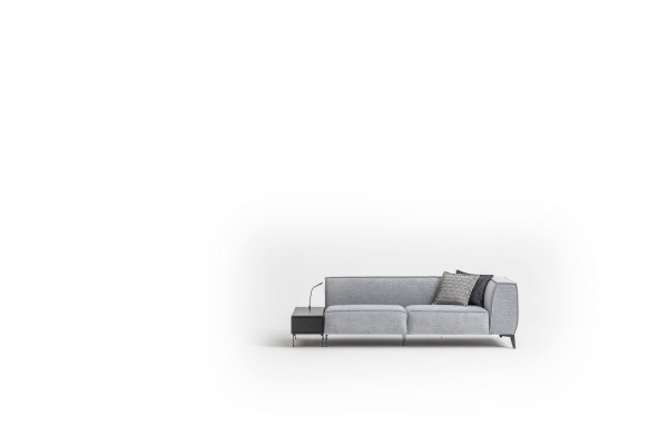 3-zits bank bank Moderne stijl Woonkamer Beklede bank Luxe Textiel