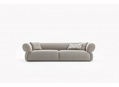 Bankstel 3-zits Beige Bankstel Luxe Woonkamer Modern Design Stoffering Nieuw