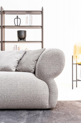 Bankstel 3-zits Beige Bankstel Luxe Woonkamer Modern Design Stoffering Nieuw