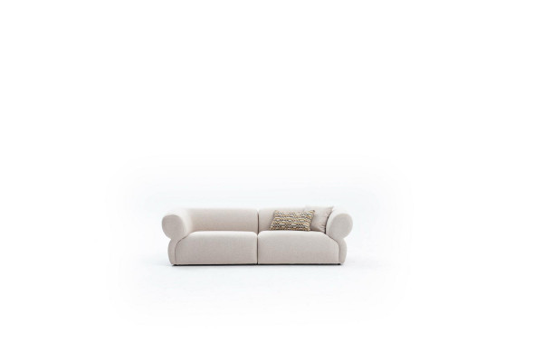 Sofa Bank Bekleding Meubel Driepersoonsbank 3-Zit Modern Design Bank Beige