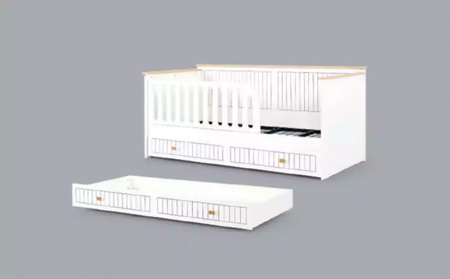 Modern meubelontwerp kinderbedden bedden bed wit kinderkamer