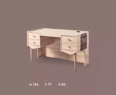 Ontwerp tienerkamer slaapkamer bed set kast bureau 3-delig.