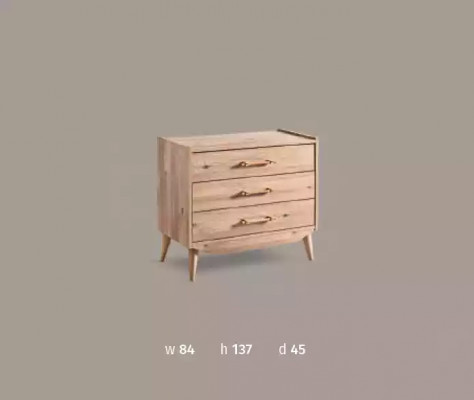 Baby slaapkamer compleet met babybed, kast en ladekast 3-delig.