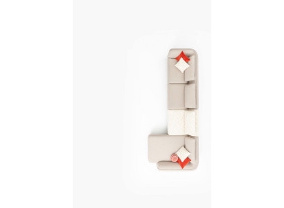 Hoekbank L-vorm Modern Woonkamer Bank Luxe Meubels 420x170cm