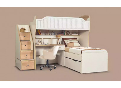 Stapelbed hoogslaper bed stapelbed met bureau twee bedden