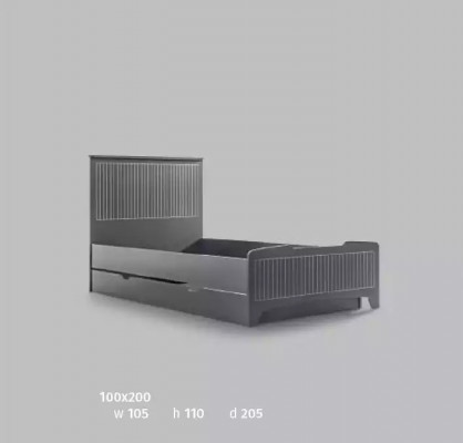 Kinderkamer Complete slaapkamer Bed Bureau Kledingkast 3-delig
