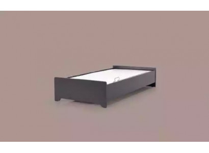Designer bedden kinderbed zwart bed tienerbed houten meubels 100x200cm.