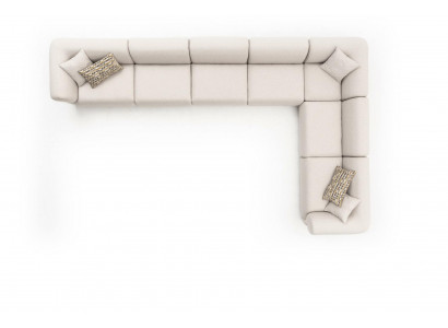 Hoekbank hoekbank stijl hoekbank gestoffeerde banken L-vorm bank 495x315cm