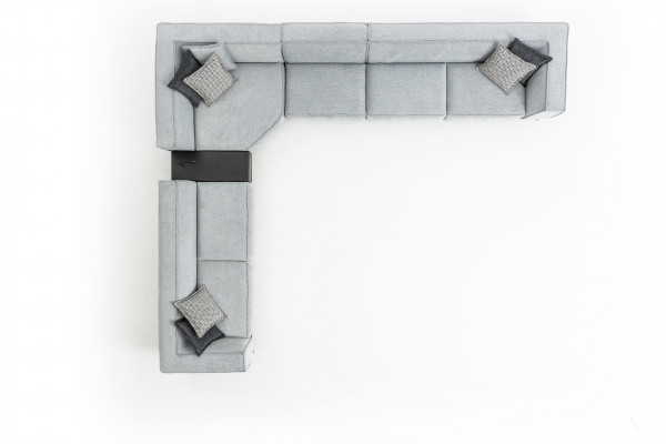 Sofa L Vorm Bank Bekleding Woonkamer Modern Design Hoekbank Textiel Banken
