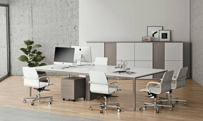 Vergadertafel Meeting 320cm groot Tafel vergadertafel Modern Kantoor Tafels nieuw