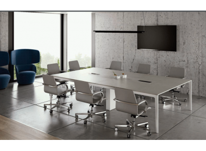Vergadertafel Kantoor meubels Vergadering Conferentietafel 240cm xxl Inrichting Tafels