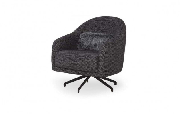 Ontwerp fauteuil woonkamer luxe meubels Zwarte stijlvolle loungeclub