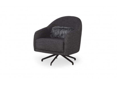 Ontwerp fauteuil woonkamer luxe meubels Zwarte stijlvolle loungeclub
